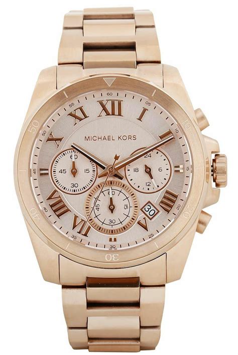 michael kors brecken rose gold